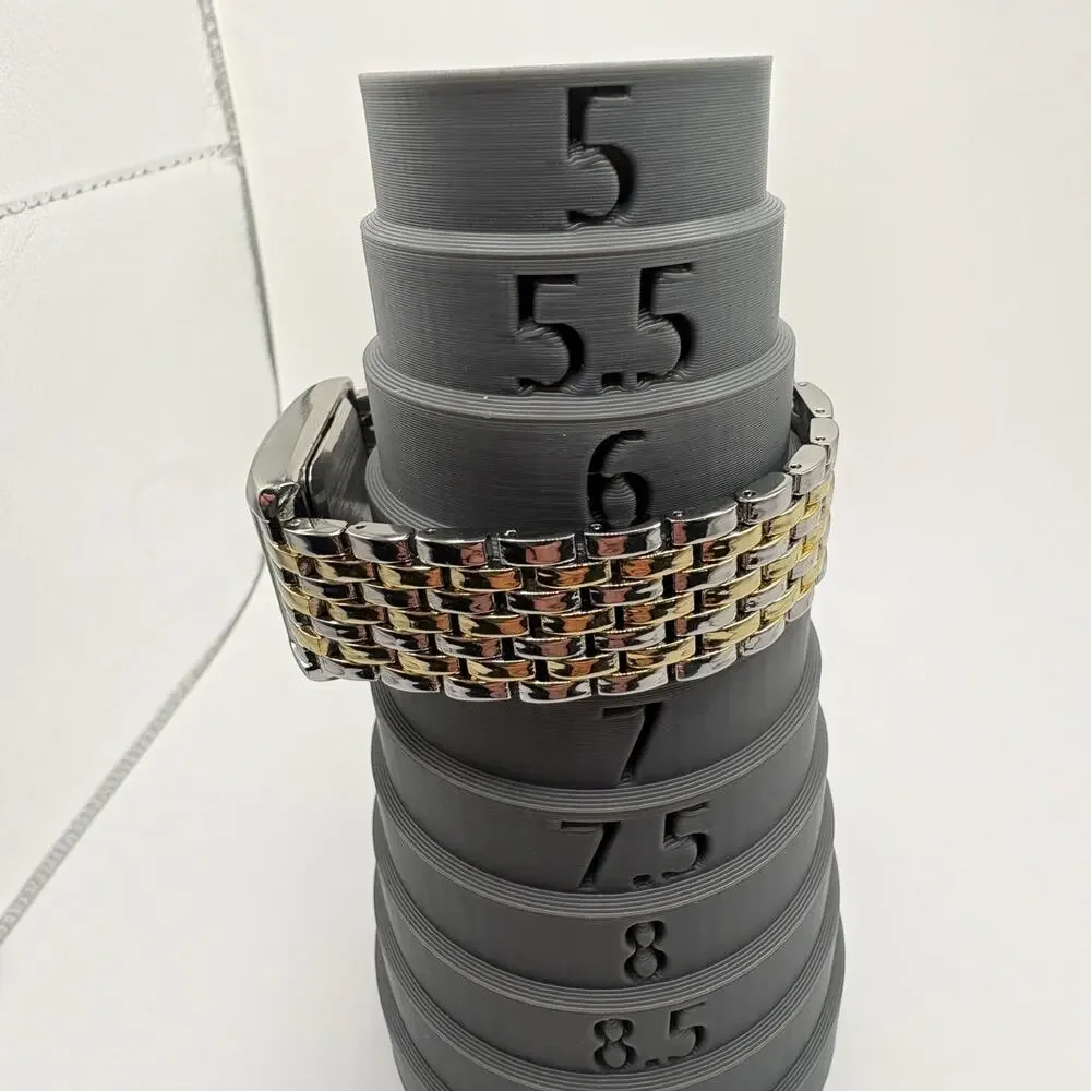 Folio Women's Three Hand Two-Tone Alloy Watch 25mm